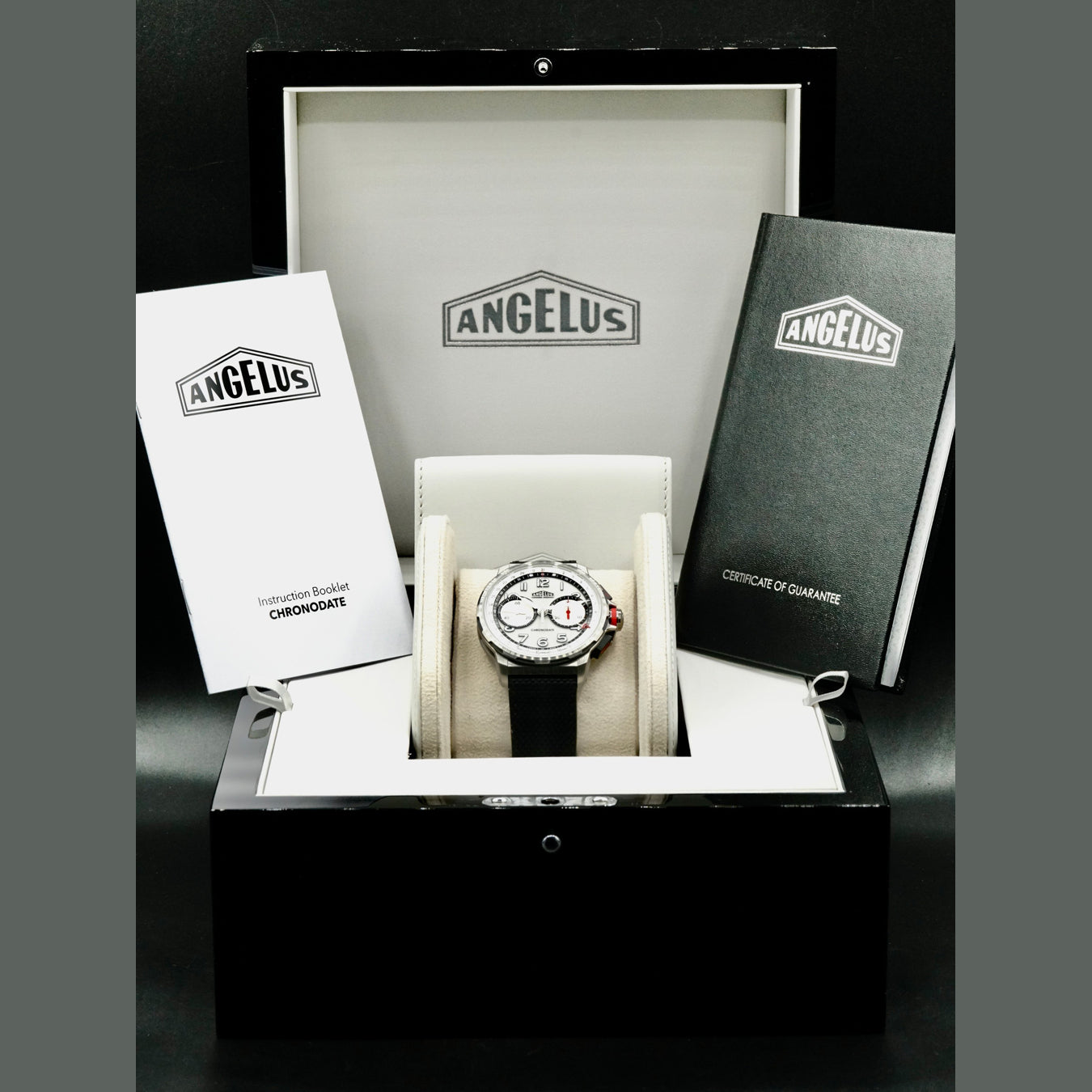 Angelus 0CDYF.W01A.K009B Chronodate Titanium White