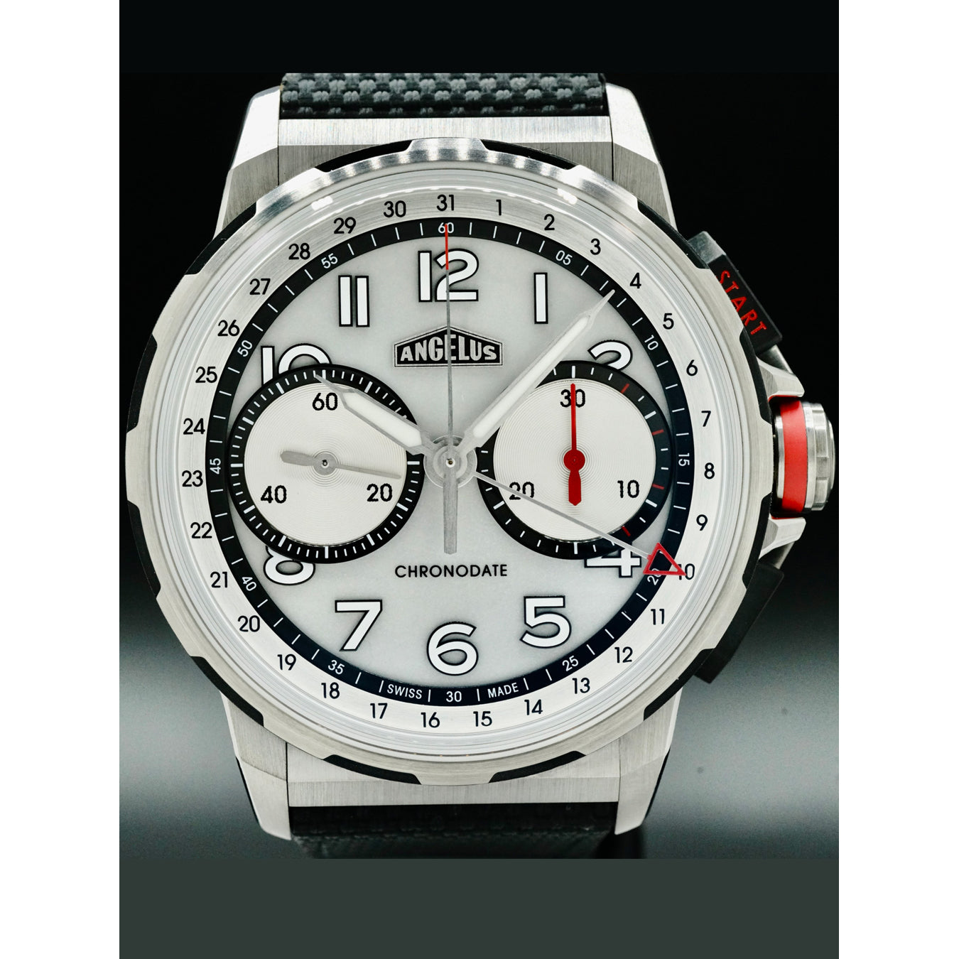 Angelus 0CDYF.W01A.K009B Chronodate Titanium White