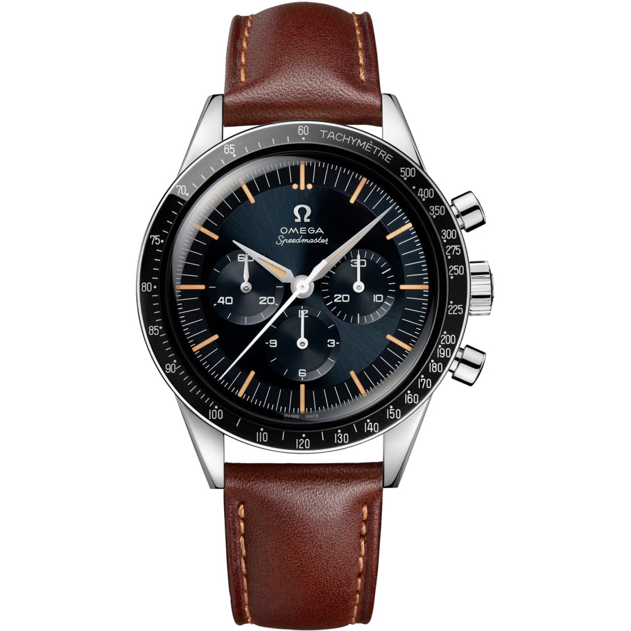 Omega Speedmaster First OMEGA in Space "FOIS" 310.32.40.50.06.002 on Brown Leather Strap