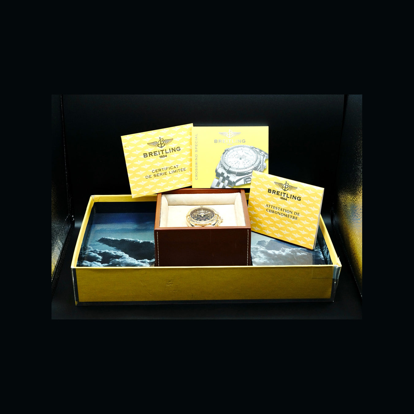 Breitling K44356 Crosswind Special 18k Gold