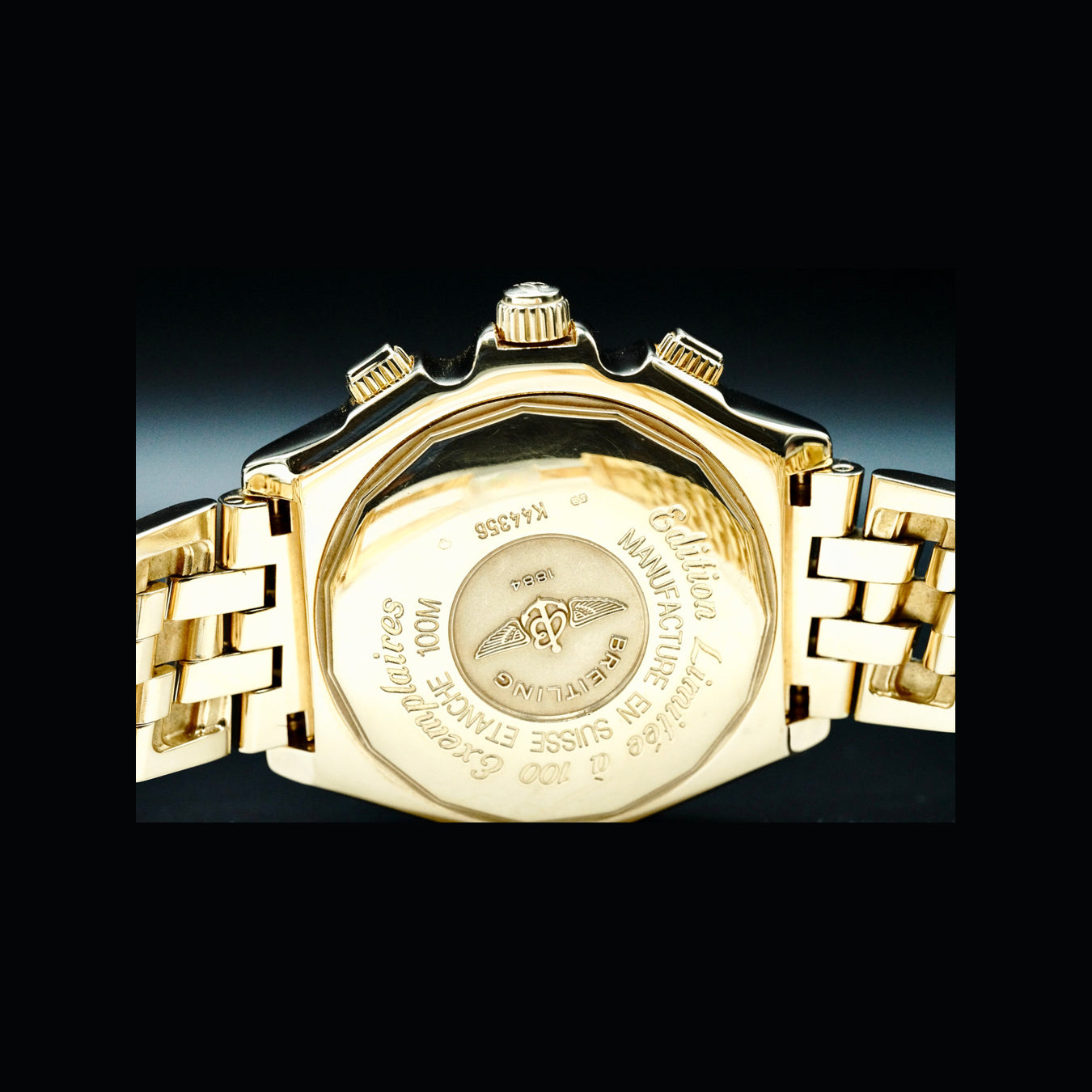 Breitling K44356 Crosswind Special 18k Gold