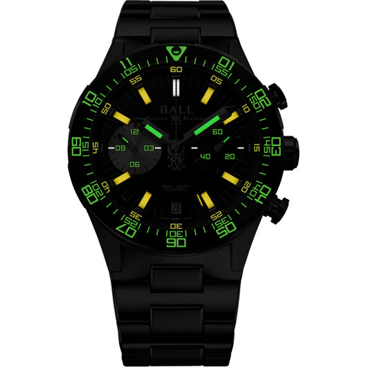 Ball DC3180C-S1CJ-BK Roadmaster Chronograph Black Dial