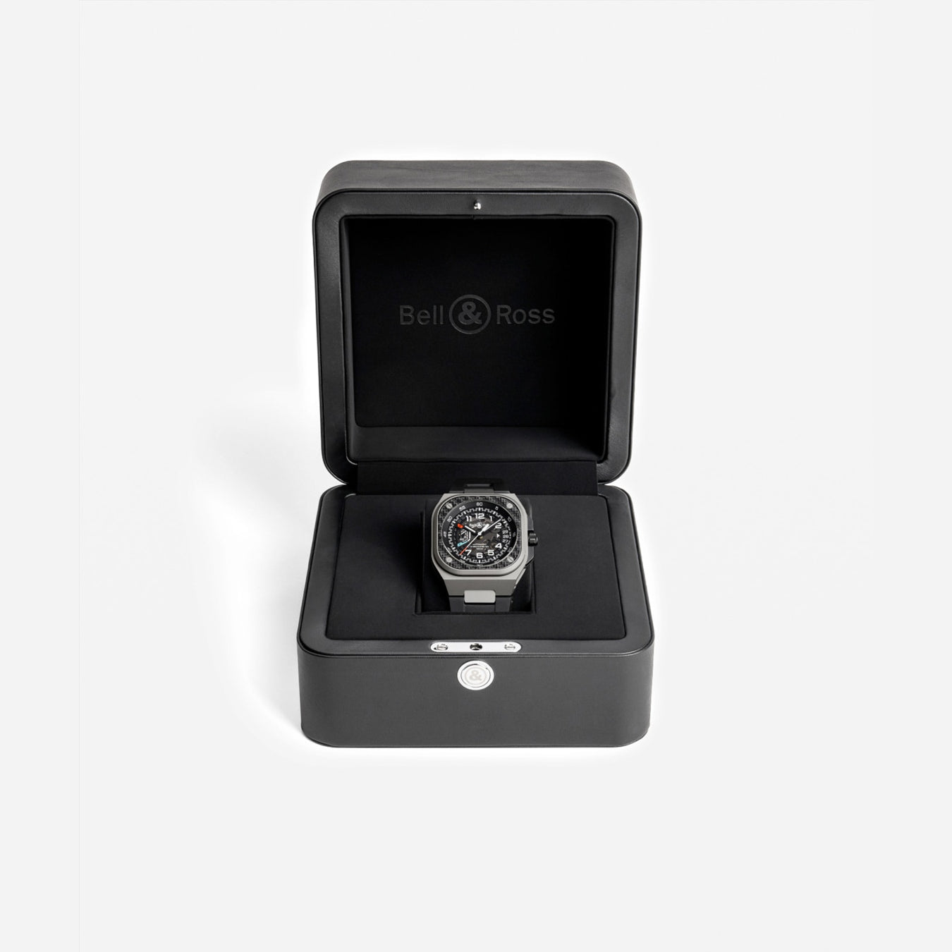 Bell & Ross BRX5R-RAC-TI/SRB BR-X5 Racing Black Rubber Strap