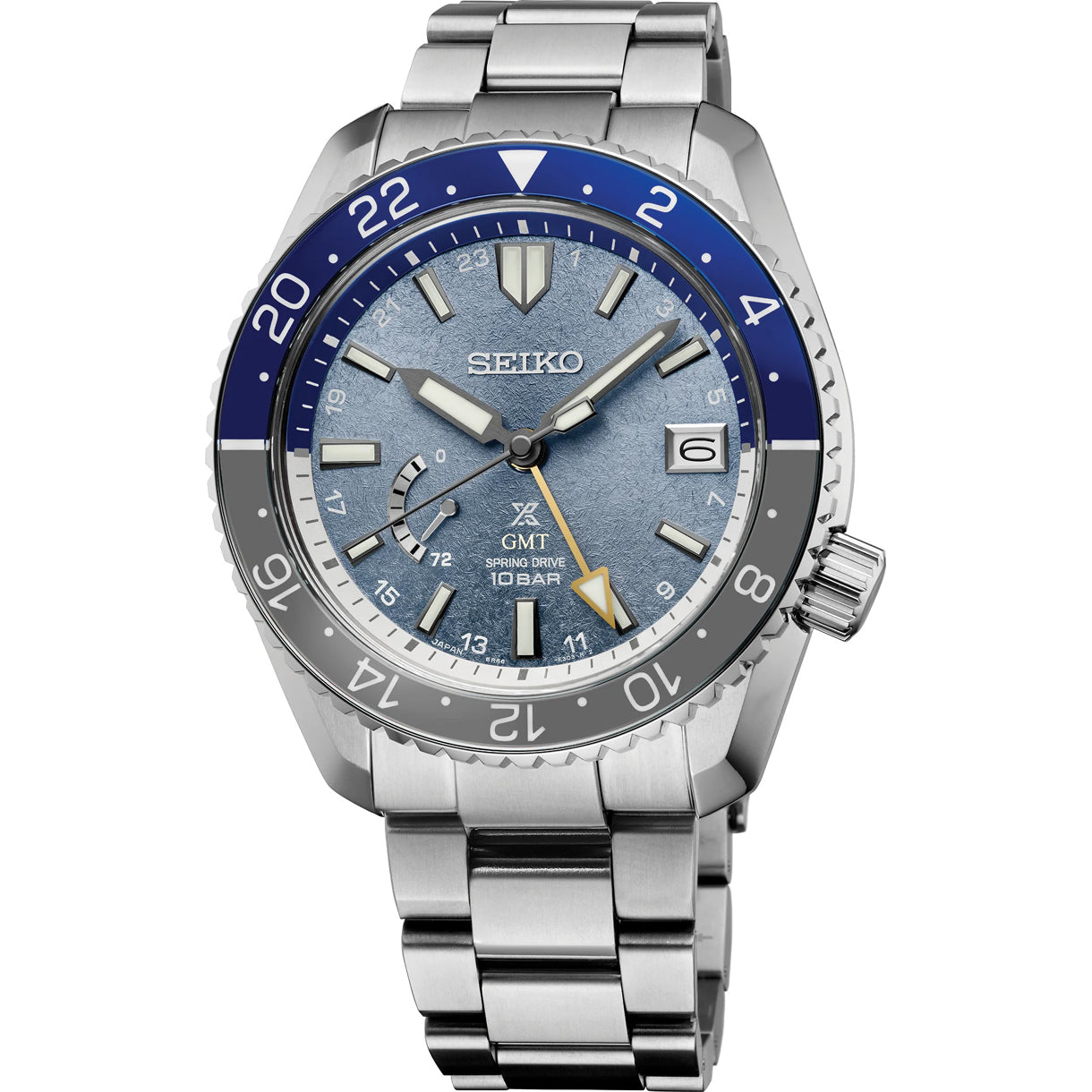 Seiko Prospex SNR055 LX GMT Earth Topography U.S Special Edition