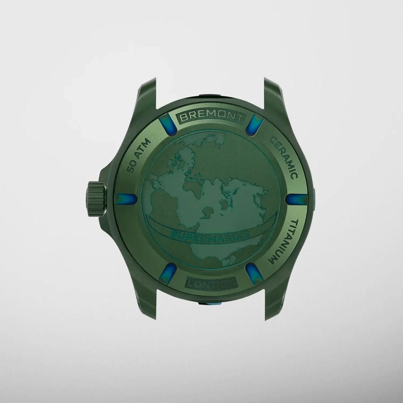Bremont SM43-DT-GNCER-GN-N-S Supermarine Full Ceramic, Jungle Green, Limited Edition