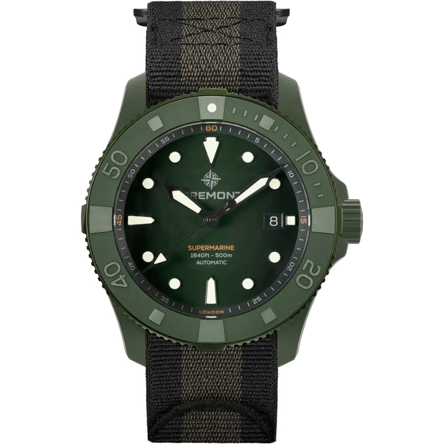 Bremont SM43-DT-GNCER-GN-N-S Supermarine Full Ceramic, Jungle Green, Limited Edition