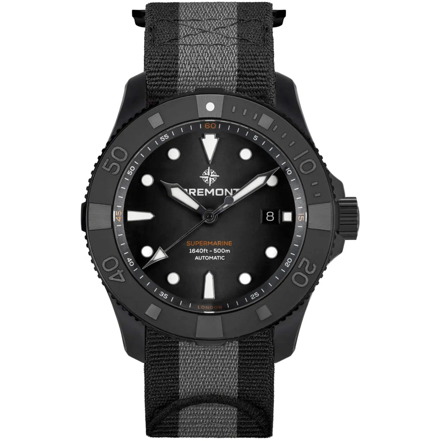 Bremont SM43-DT-BKCER-BK-N-S Supermarine Full Ceramic, Tactical Black