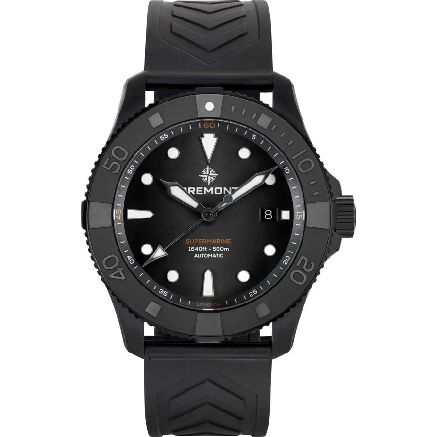Bremont SM43-DT-BKCER-BK-R-S Supermarine Full Ceramic, Tactical Black