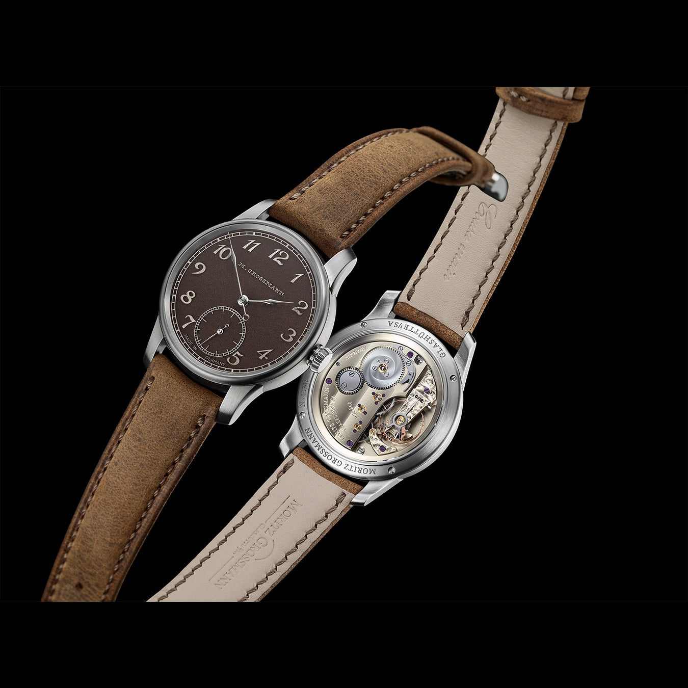 Moritz Grossmann 37 Arabic Vintage Steel Anthracite