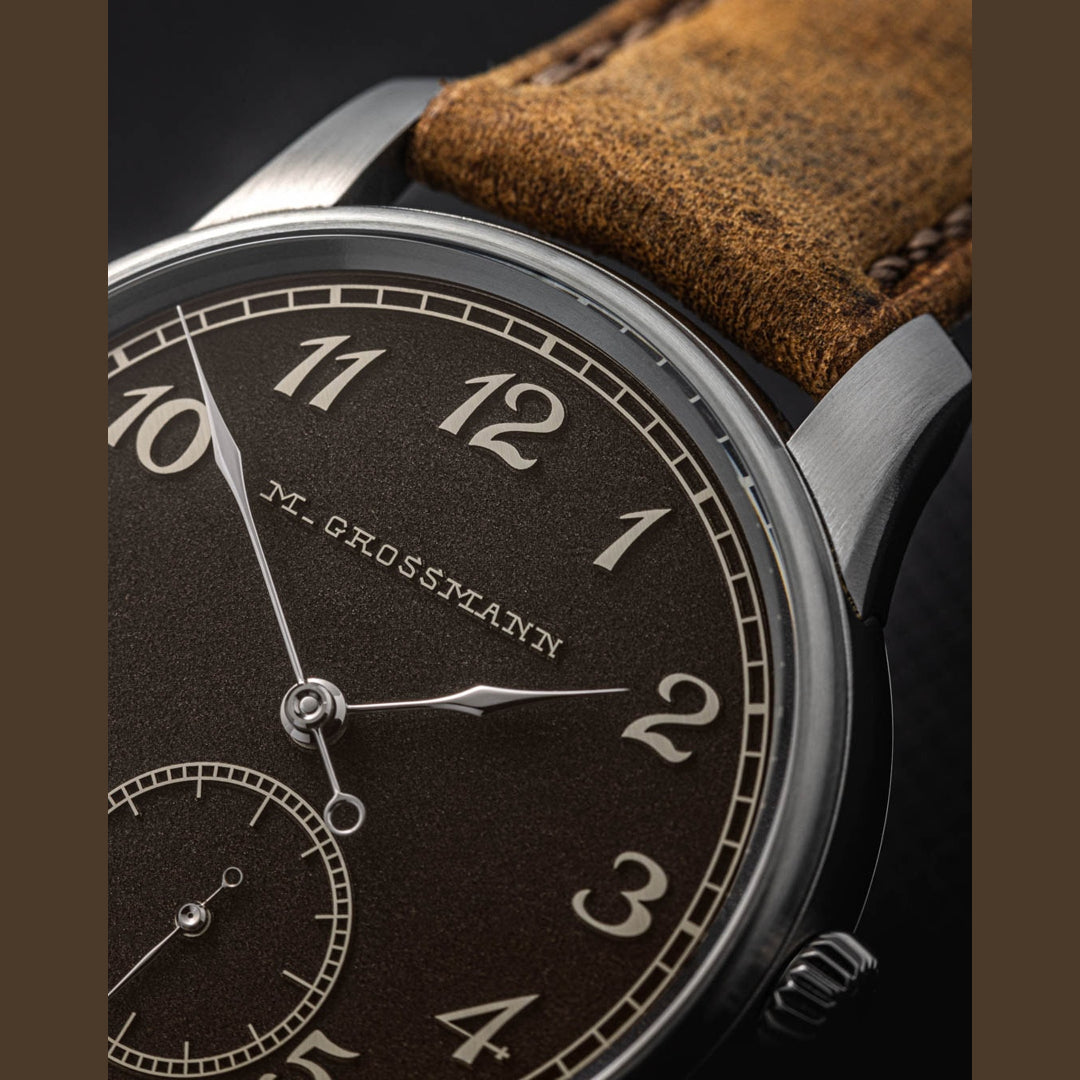 Moritz Grossmann 37 Arabic Vintage Steel Anthracite