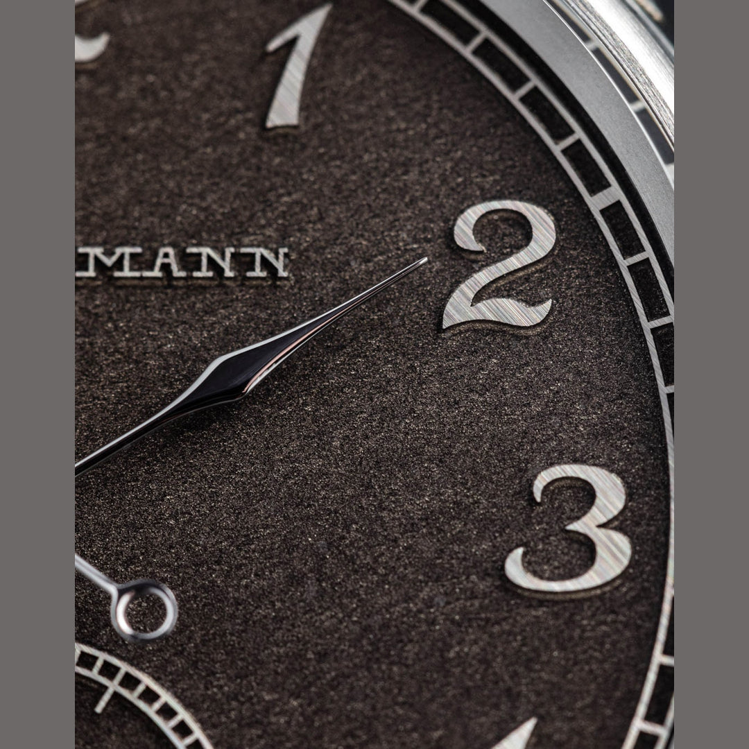 Moritz Grossmann 37 Arabic Vintage Steel Anthracite