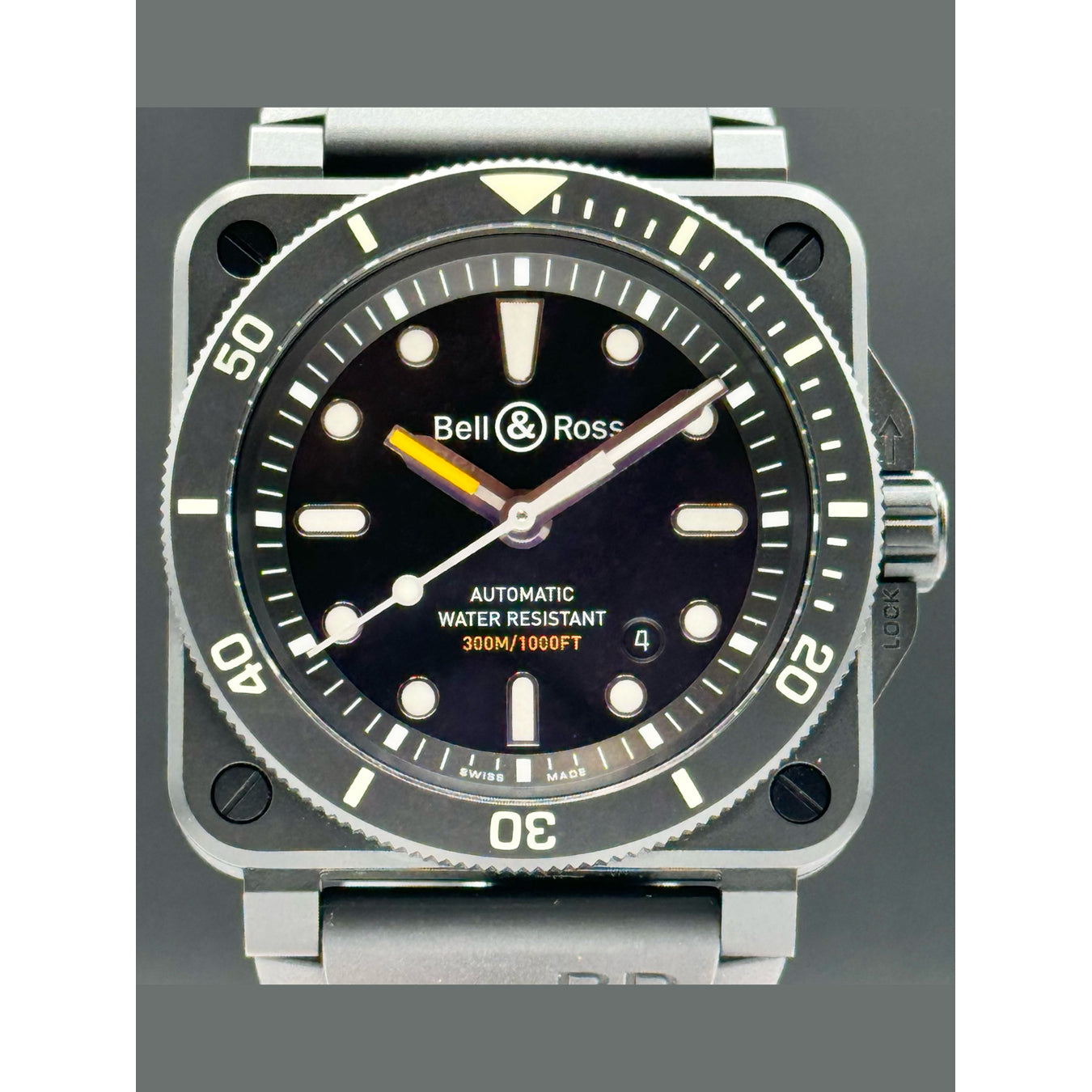 Bell & Ross BR0392-D-BL-CE/SRB Diver Black Matte