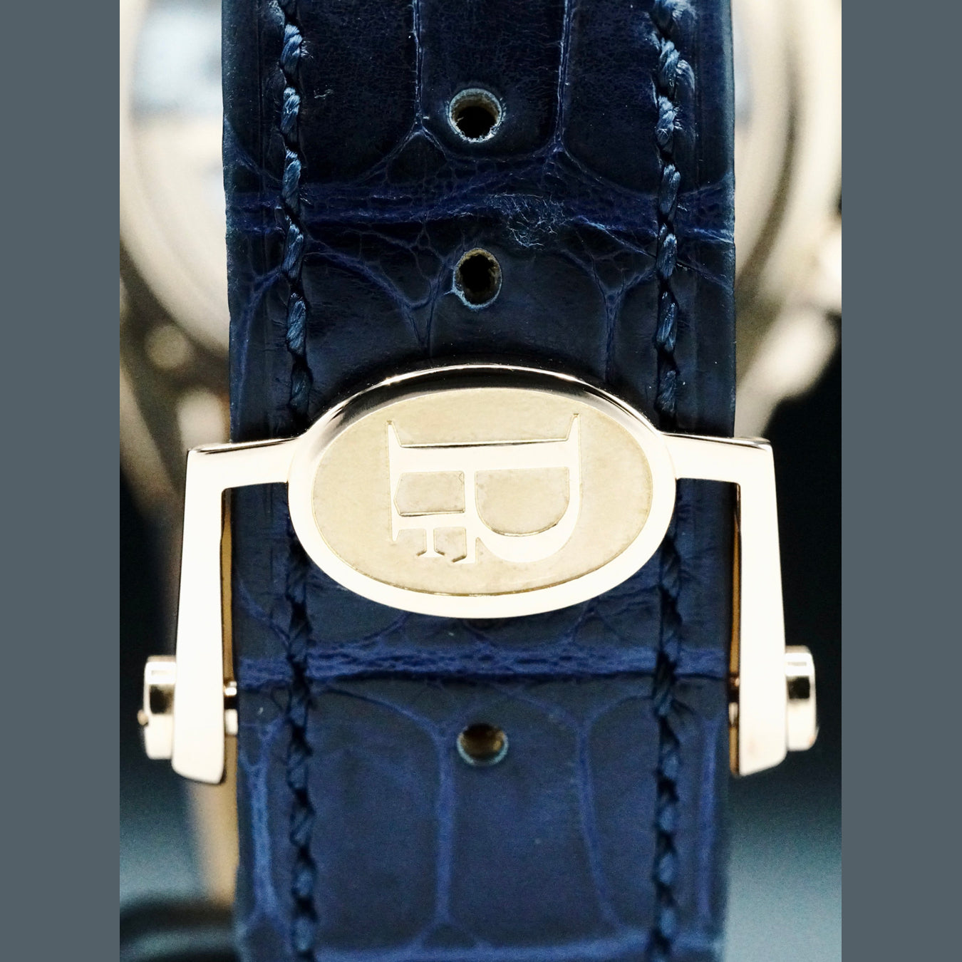 Parmigiani Fleurier Tonda PF Chronograph Milano Blue Alligator