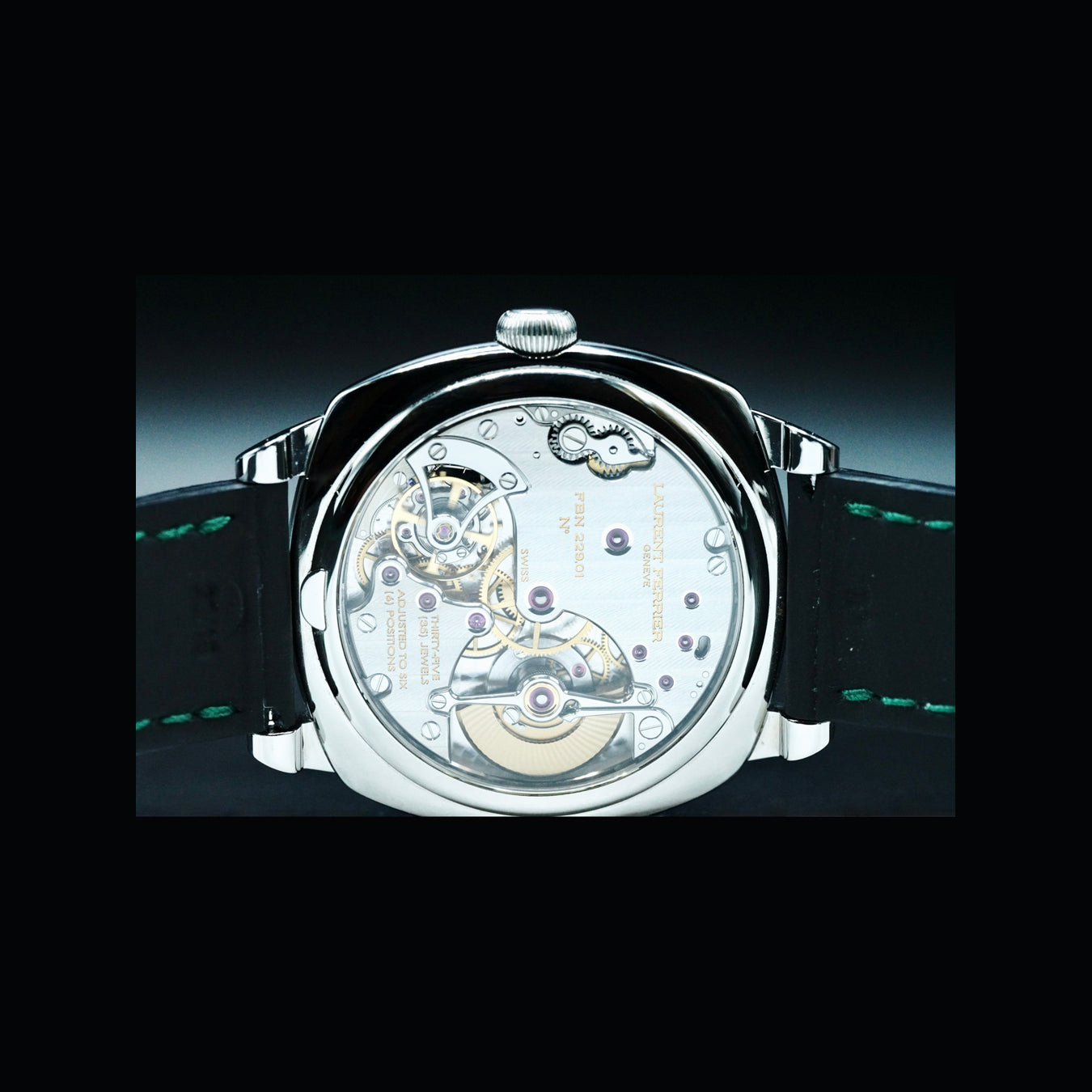 Laurent Ferrier LCF013.AC.NSC7 Galet Square Boreal