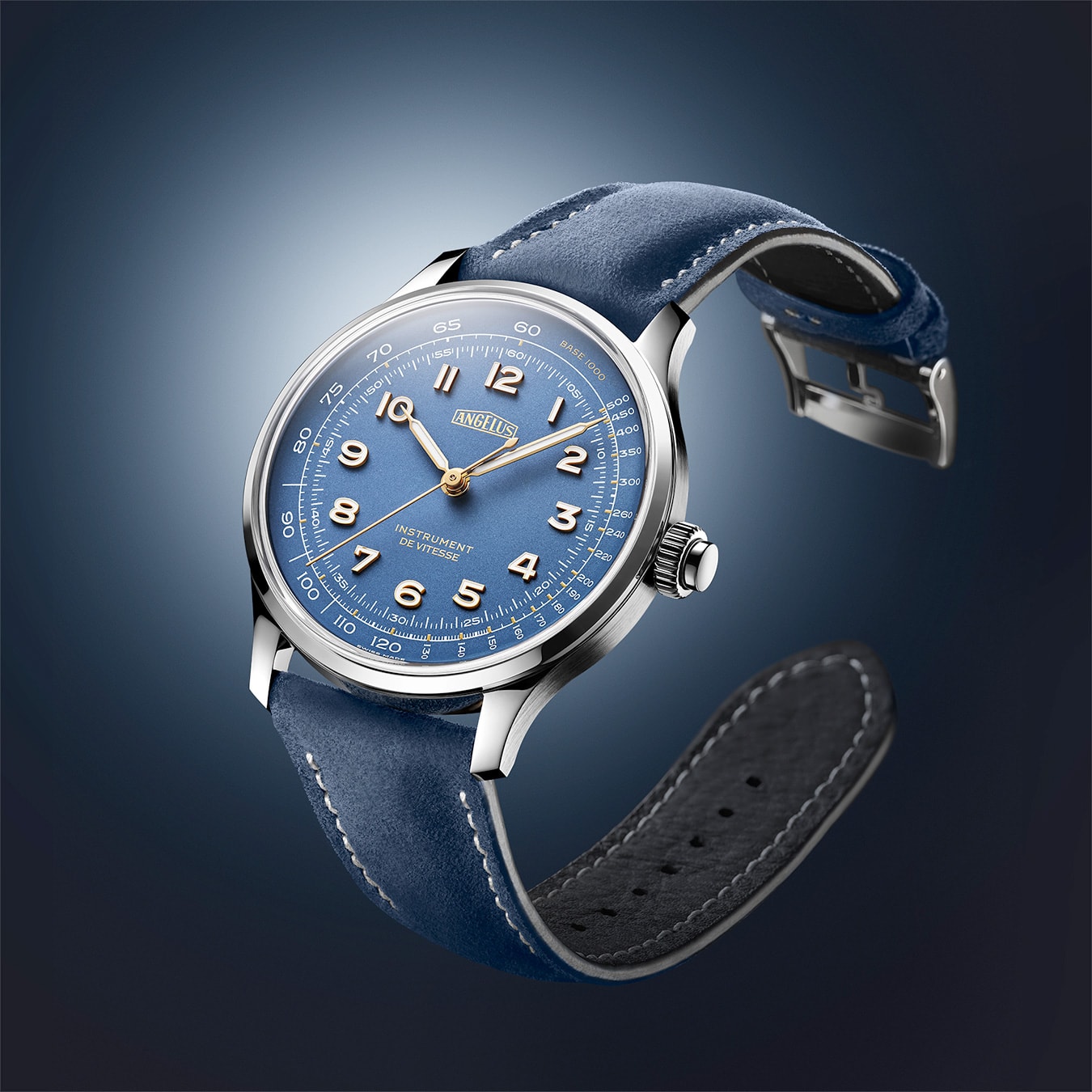 Angelus 0CHBS.U01A.V010S Instrument De Vitesse Blue