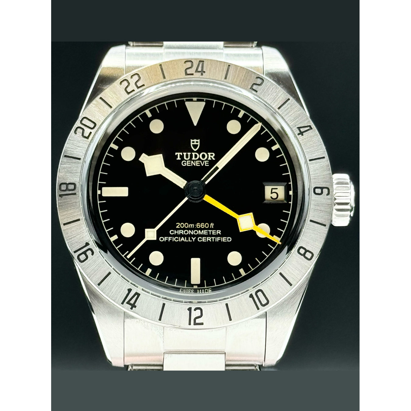 Tudor 79470-0001 Black Bay Steel