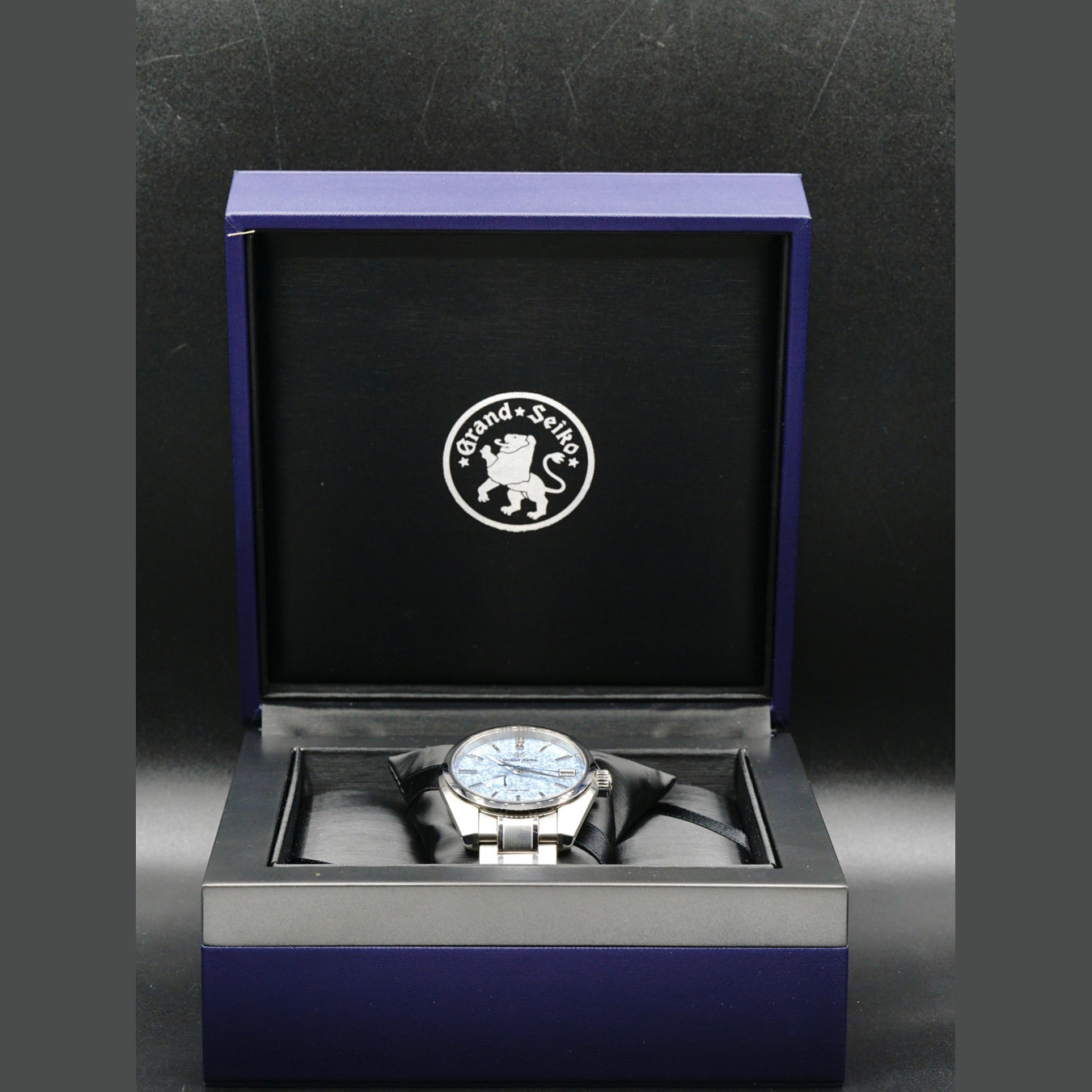 Grand Seiko SBGA387 Spring Drive Ice Blue Dial