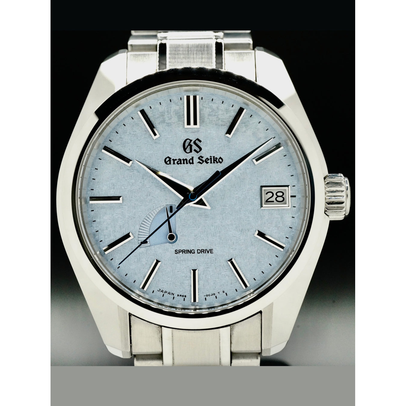 Grand Seiko SBGA387 Spring Drive Ice Blue Dial