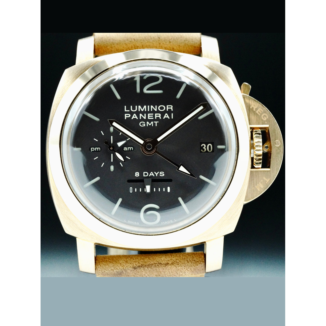 Panerai PAM00289 Luminor 1950 8 Days GMT