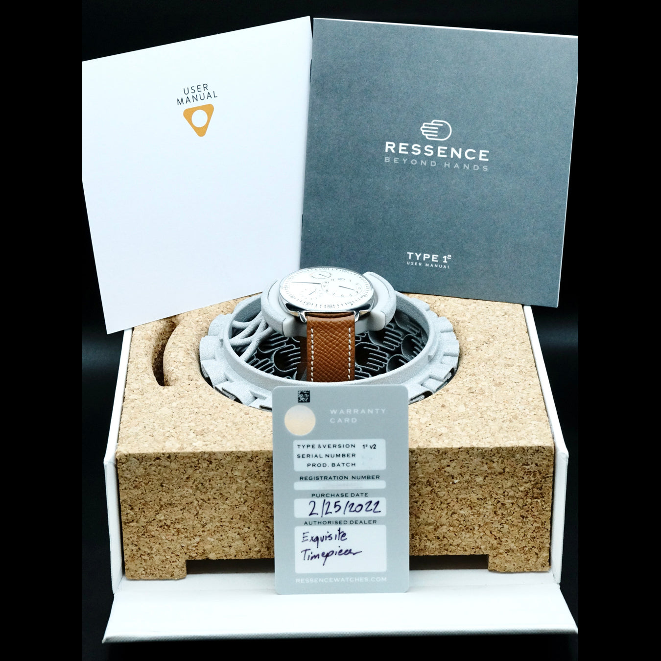 Ressence T12W Type 1 Squared White