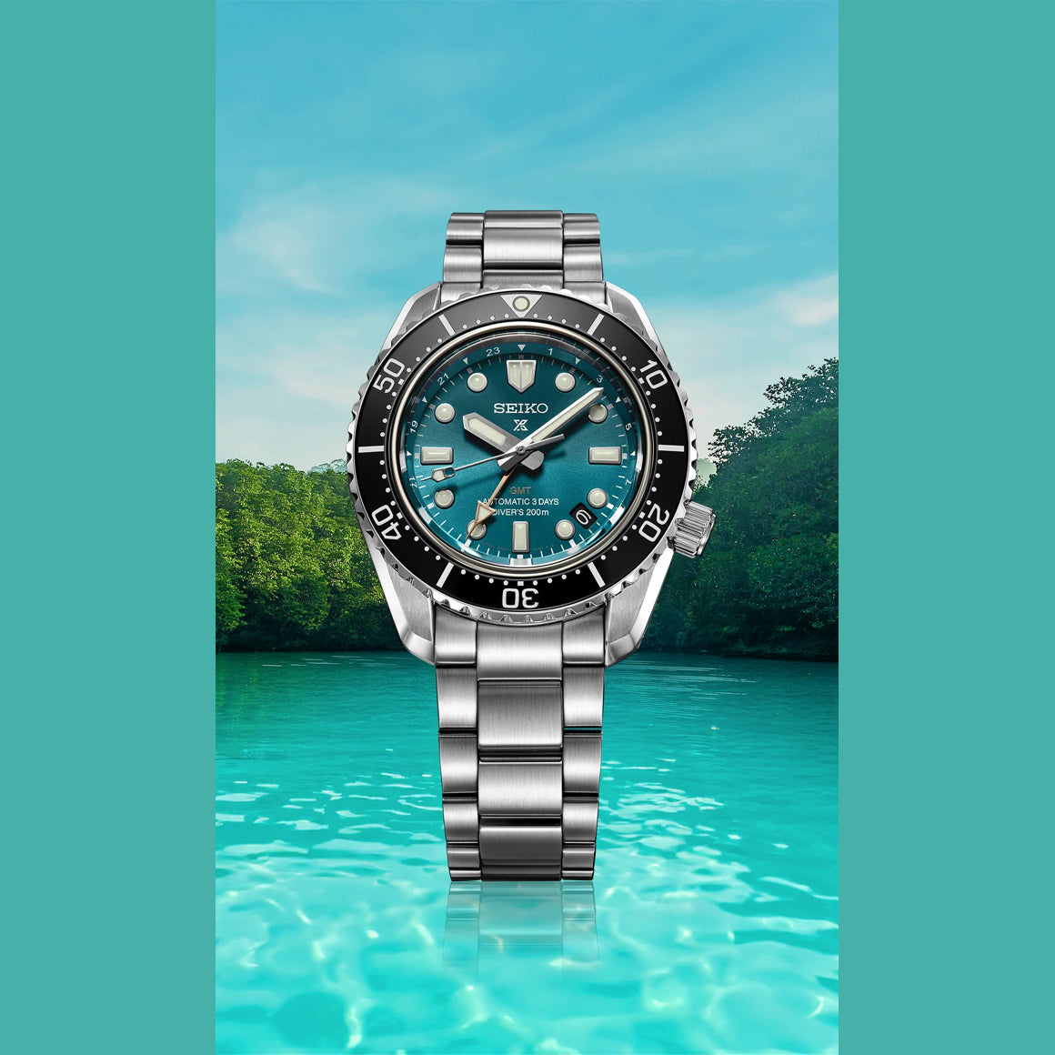 Seiko SPB475 Prospex 1968 Heritage Divers GMT U.S Limited Edition