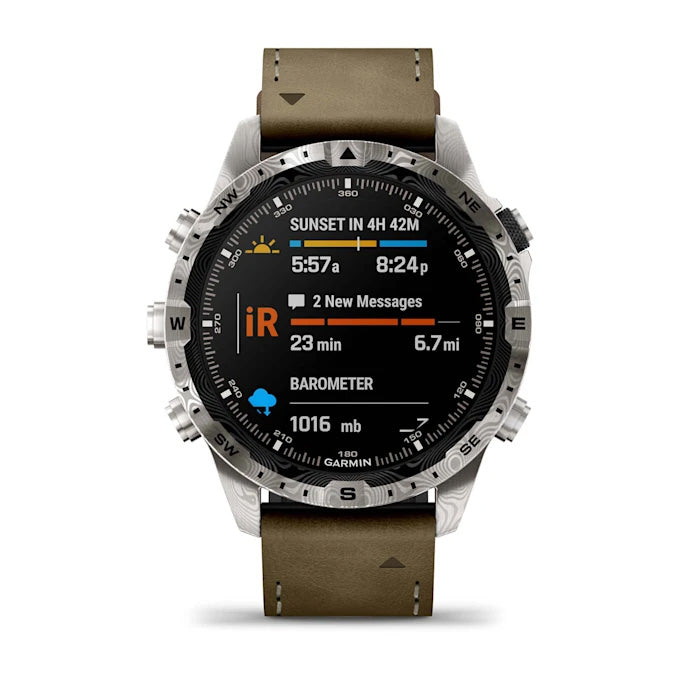 Garmin MARQ Adventurer (Gen 2) Damascus Steel Edition 010-03393-30