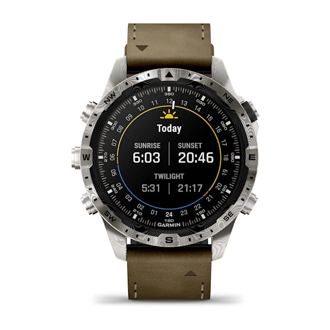 Garmin MARQ Adventurer (Gen 2) Damascus Steel Edition 010-03393-30
