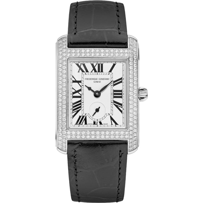 Frederique Constant FC-235S2CD6 Classics Carrée Ladies Silver Dial