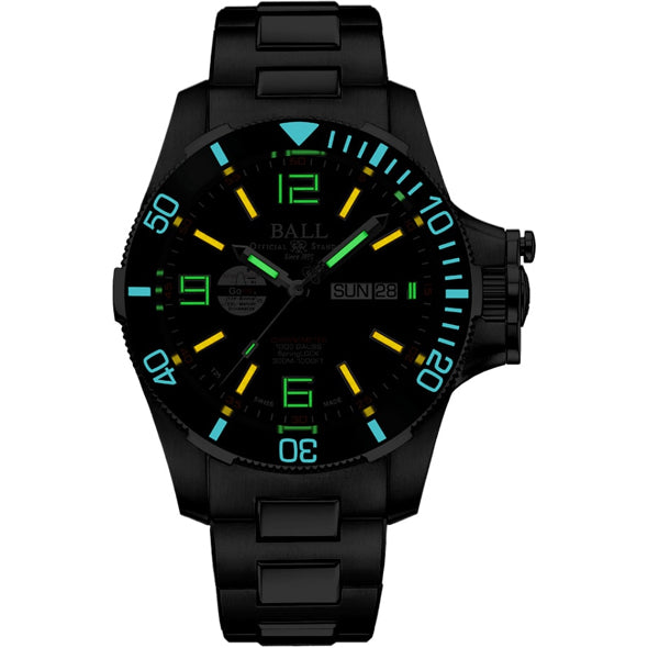 Ball DM2236A-S2CJ-BK Engineer Hydrocarbon Spacemaster II 42mm