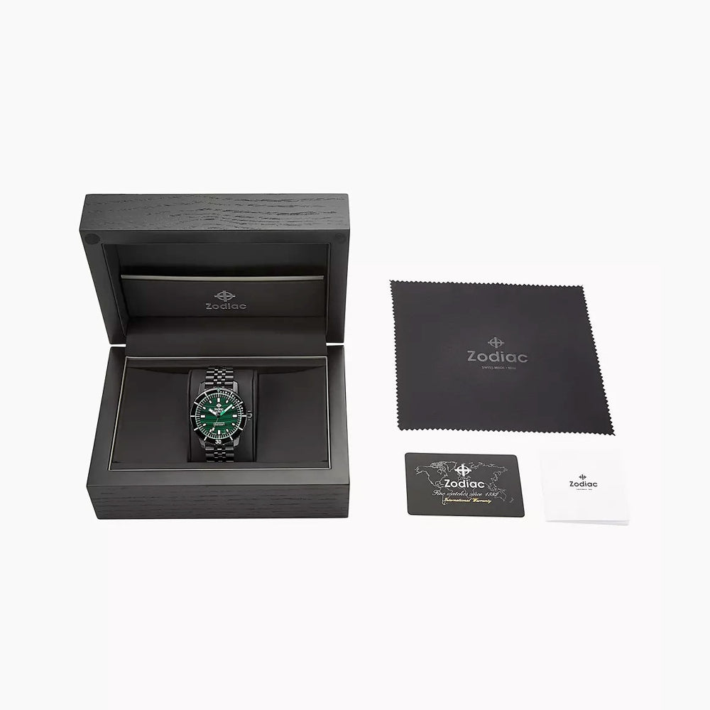 Zodiac ZO9314 Compression Diver Green Malachite Dial