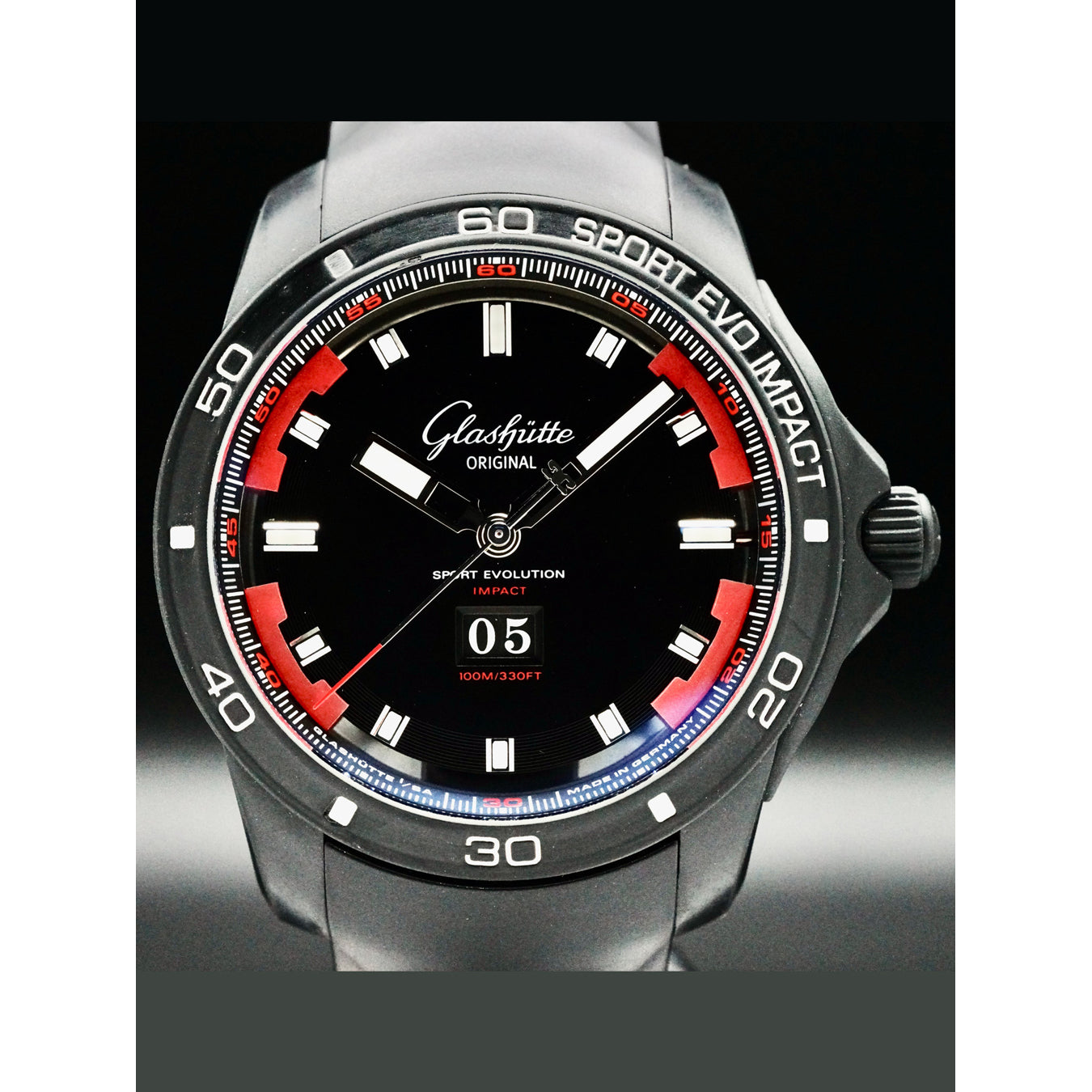 Glashütte Original 1-39-47-16-16-54 Sport Evolution Impact