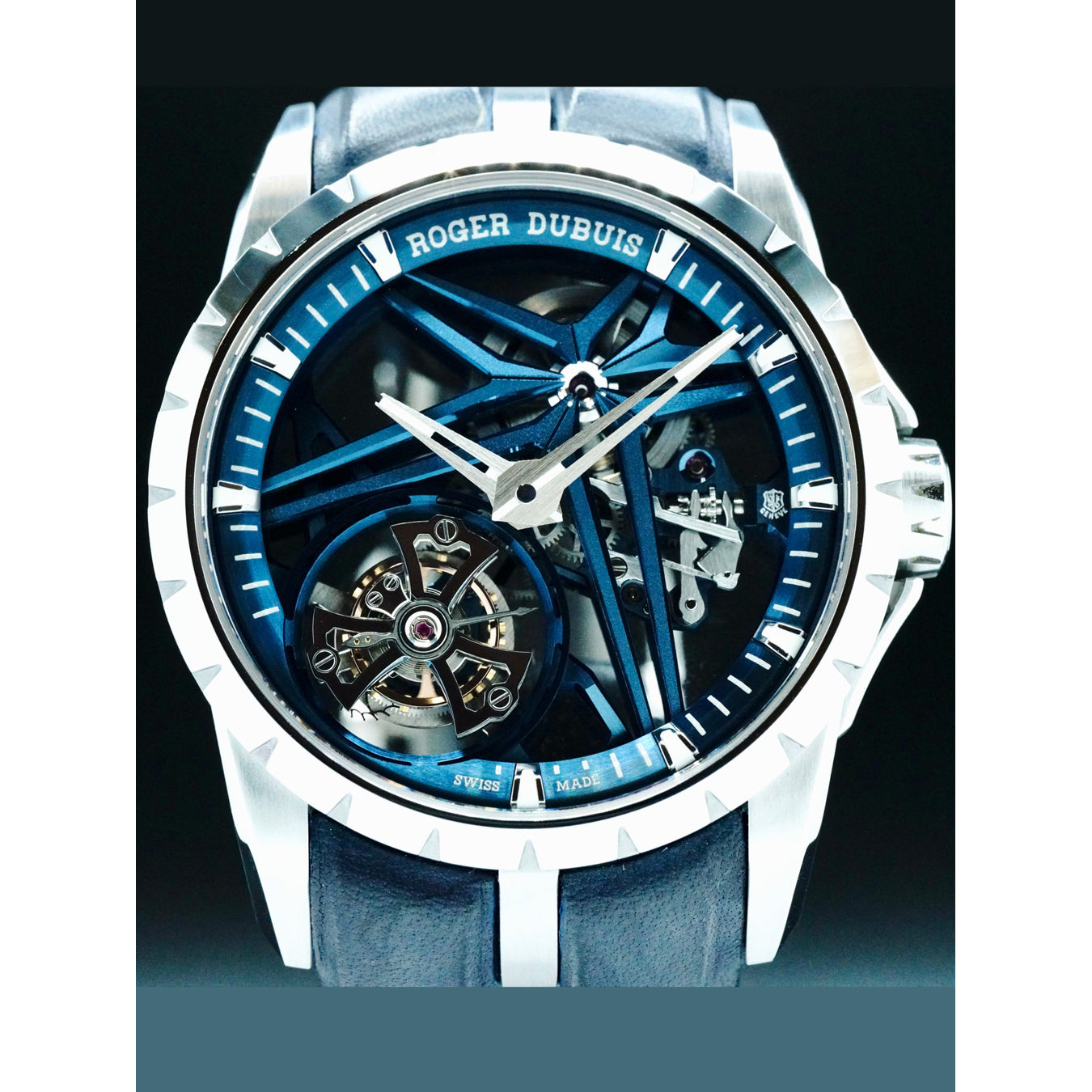 Roger Dubuis DBEX0838 Excalibur Monotourbillon Cobalt 42mm