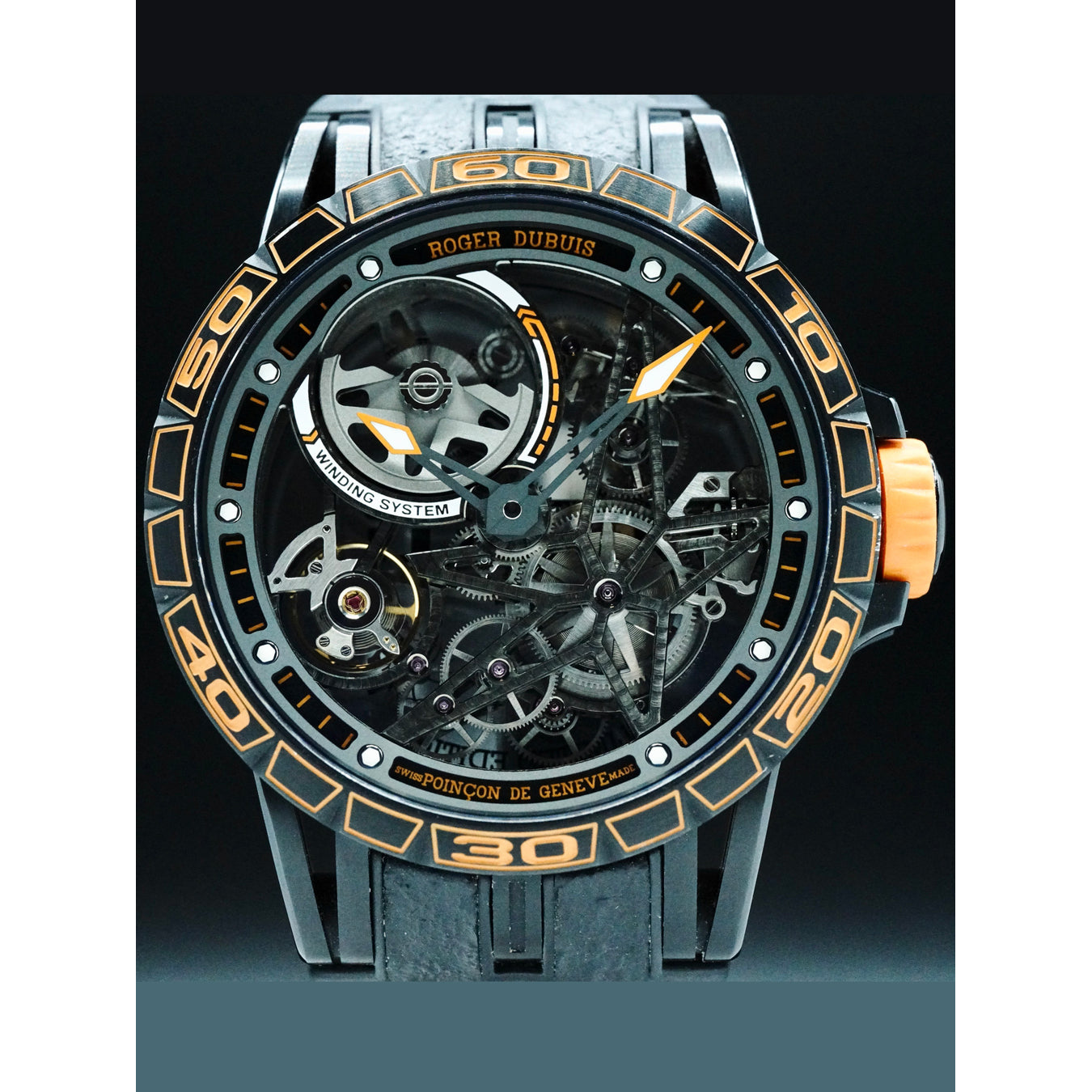Roger Dubuis DBEX0704 Excalibur Spider Pirelli Edition Titanium 45mm
