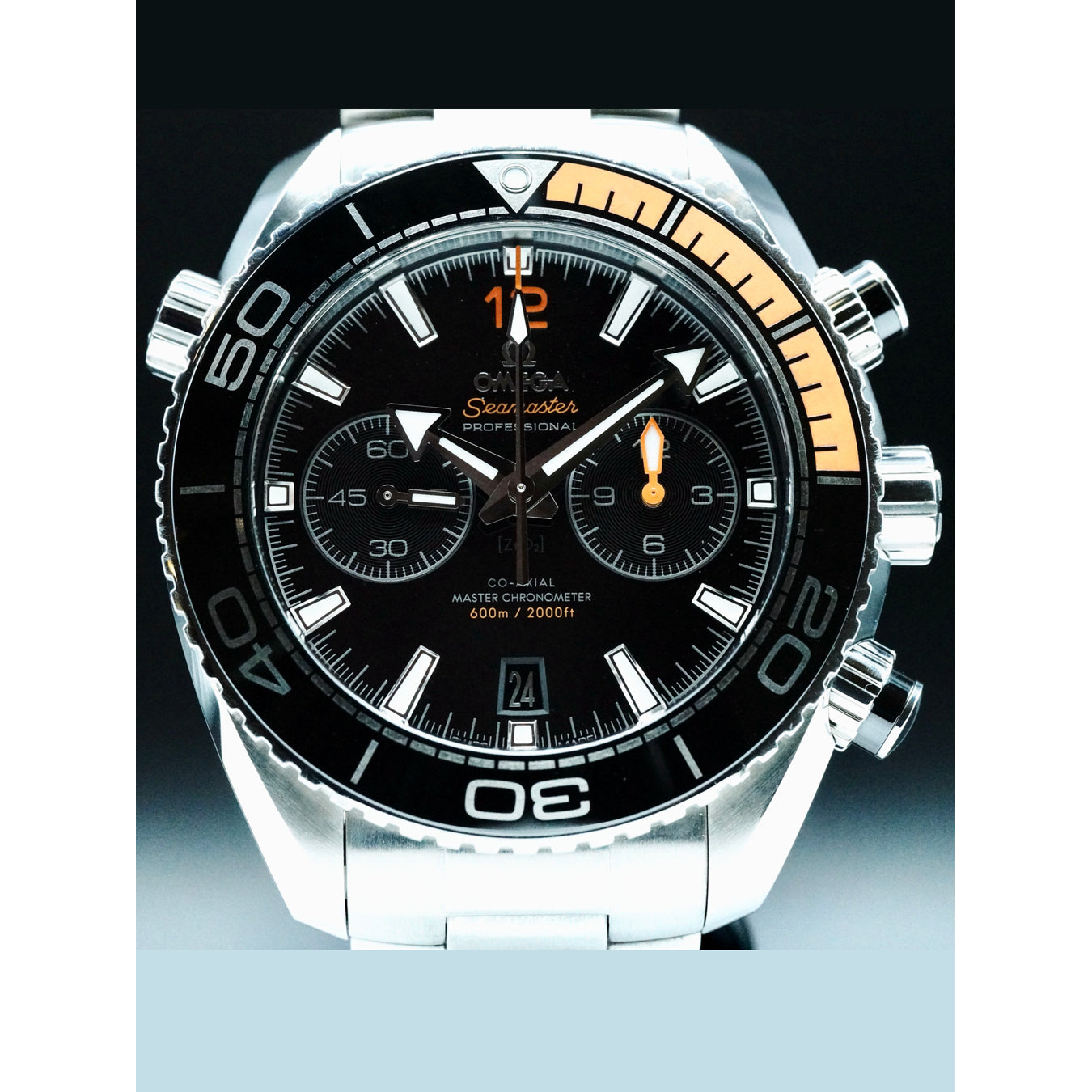 Omega 215.30.46.51.01.002 Seamaster Planet Ocean 600m Co-Axial Master Chronometer Chronograph 45.5mm