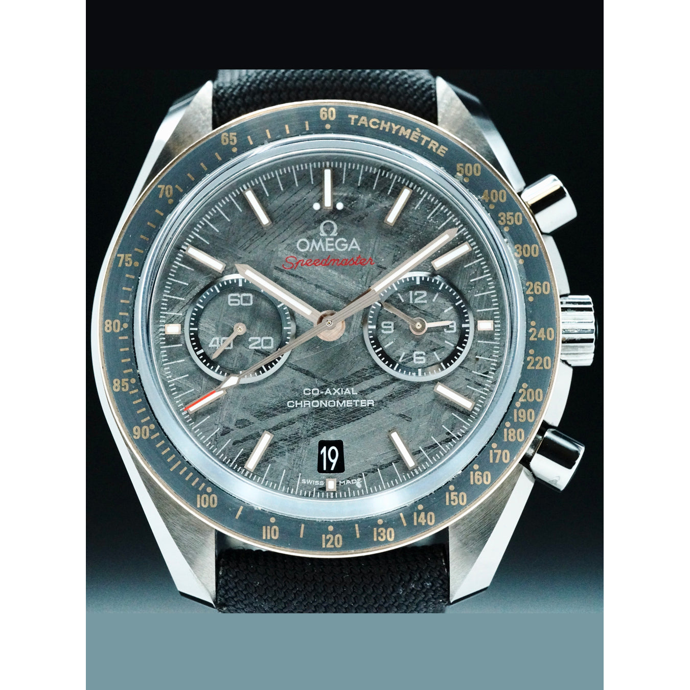 Omega 311.63.44.51.99.001 Speedmaster Grey Side of The Moon Meteorite