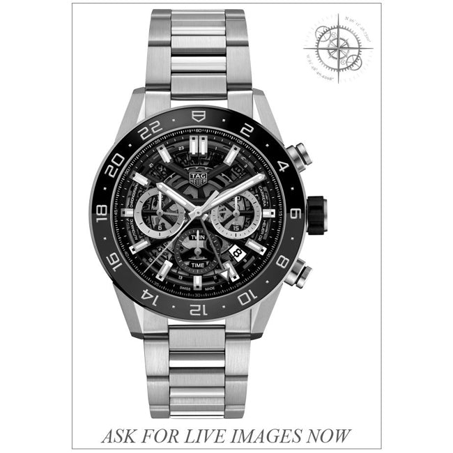 Tag Heuer CBG2A1Z.BA0658 Carrera Chronograph Twin Time