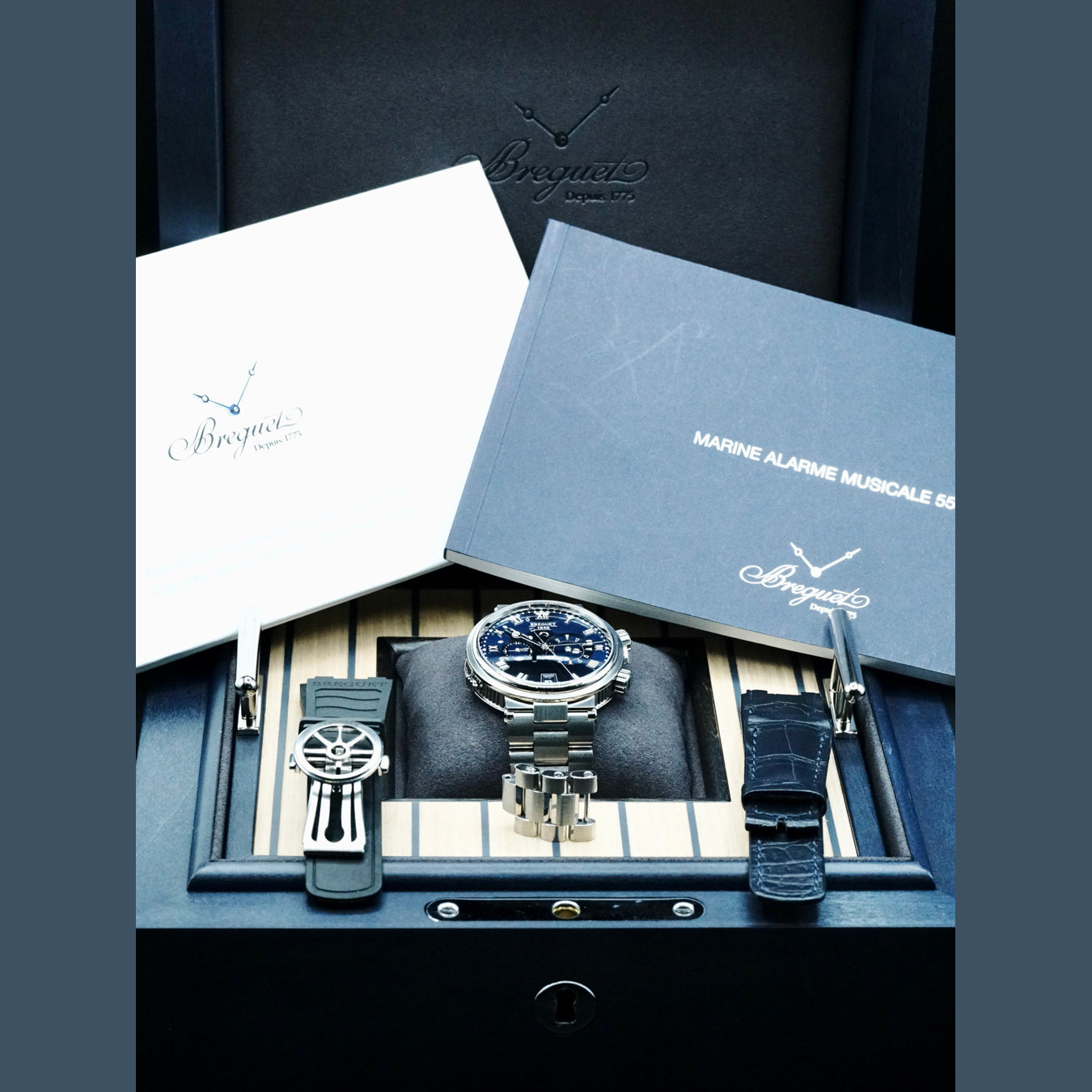 Breguet 5547TI/Y1/TZ0 Marine Alarme Musicale