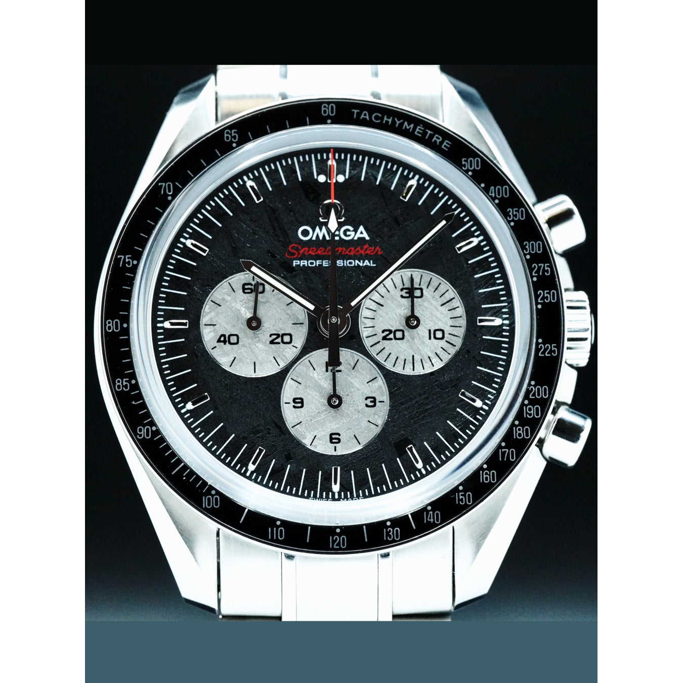 Omega 311.30.42.30.99.001 Speedmaster Professional Moonwatch Apollo Soyuz Meteorite