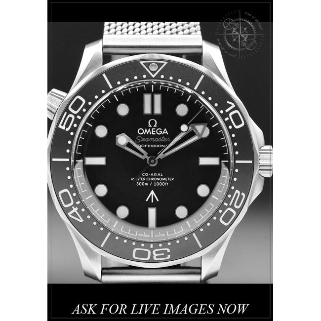 Omega 210.90.42.20.01.001 Seamaster Diver 300 007 Edition on Bracelet