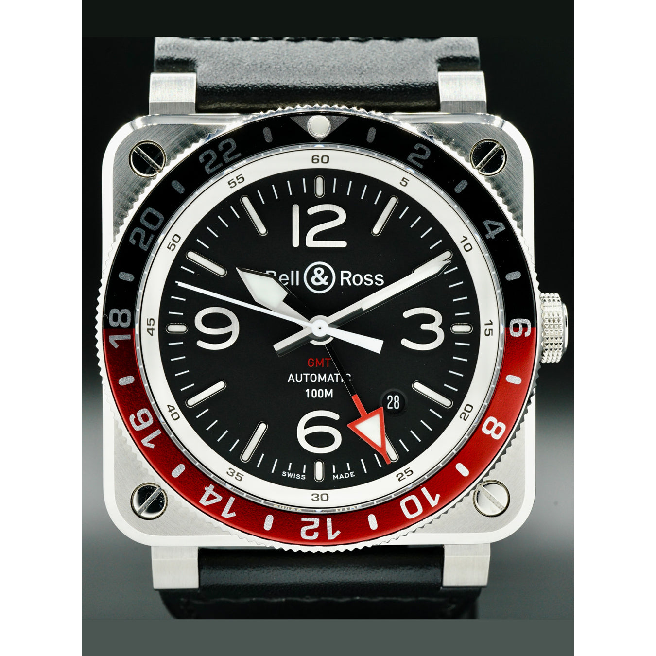Bell & Ross BR 03-93 GMT BR0393-BL-ST/SCA