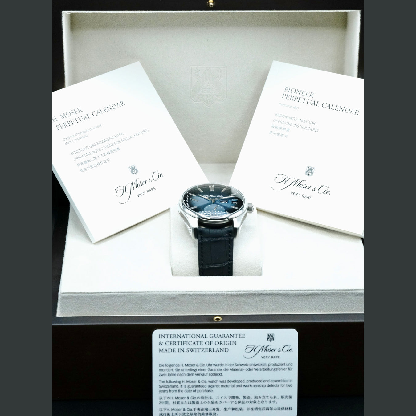 H. Moser & Cie. 3808-1201 Pioneer Perpetual Calendar