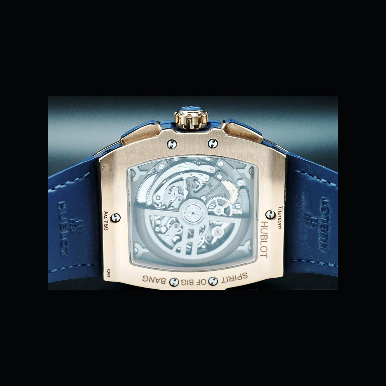 Hublot 641.OX.7180.LR Spirit of Big Bang King Gold Blue 42mm