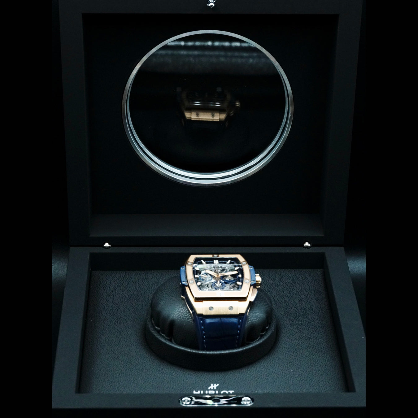 Hublot 641.OX.7180.LR Spirit of Big Bang King Gold Blue 42mm