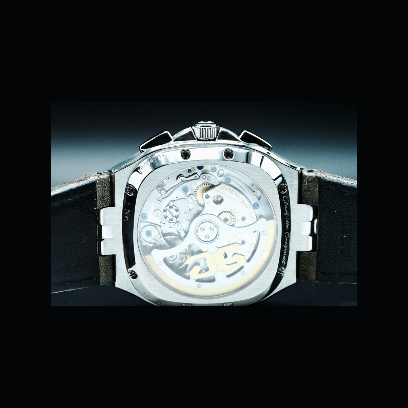 Glashütte Original Seventies Chronograph Panorama Date Sunny Yellow 1-37-02-07-02-35