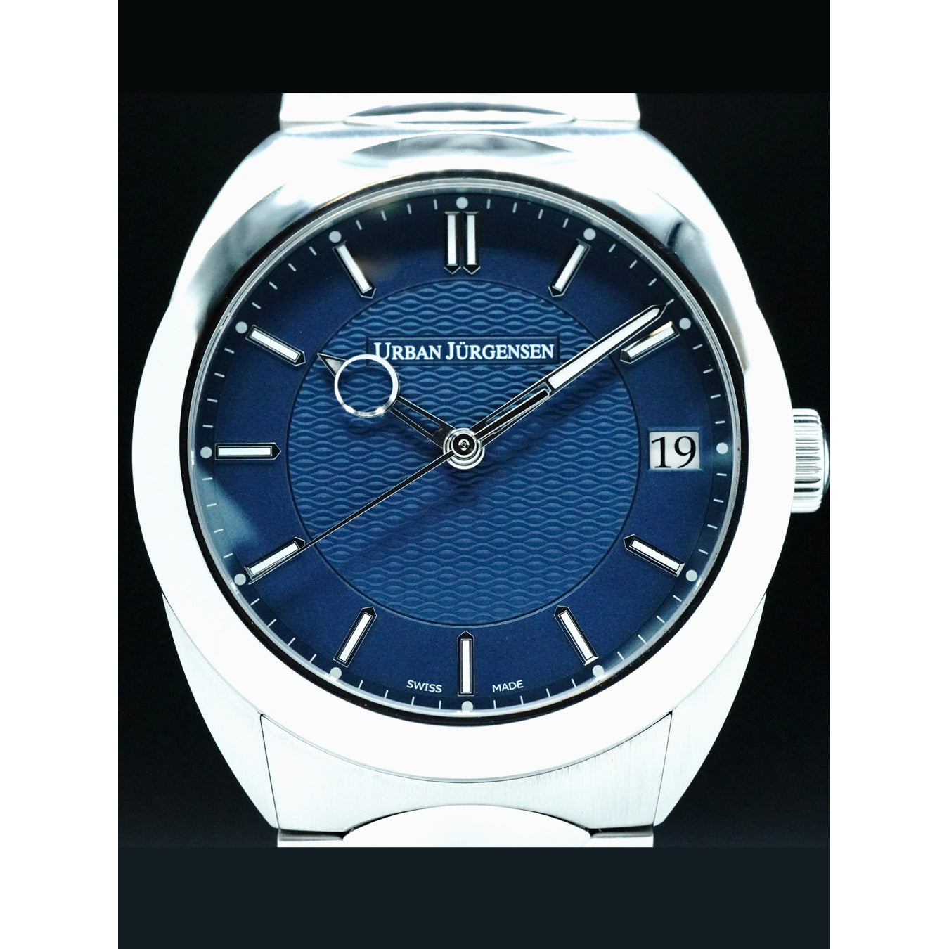 Urban Jürgensen One Date Blue Dial on Bracelet