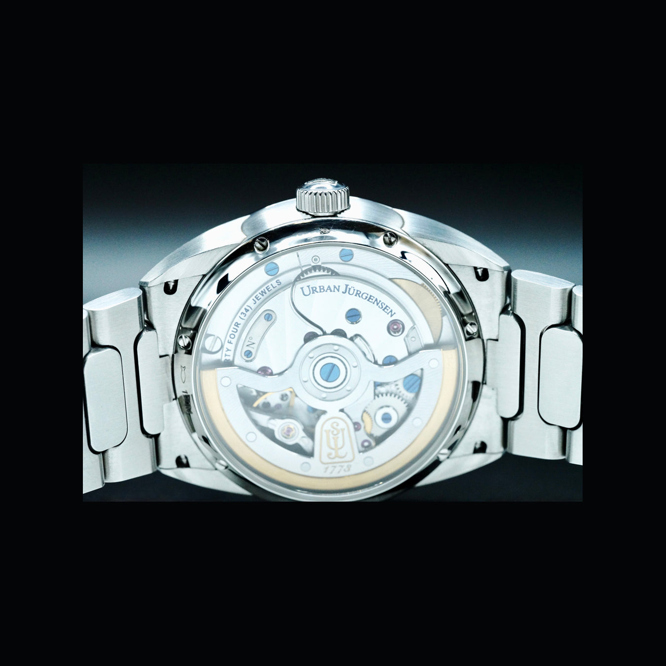 Urban Jürgensen One Date Blue Dial on Bracelet