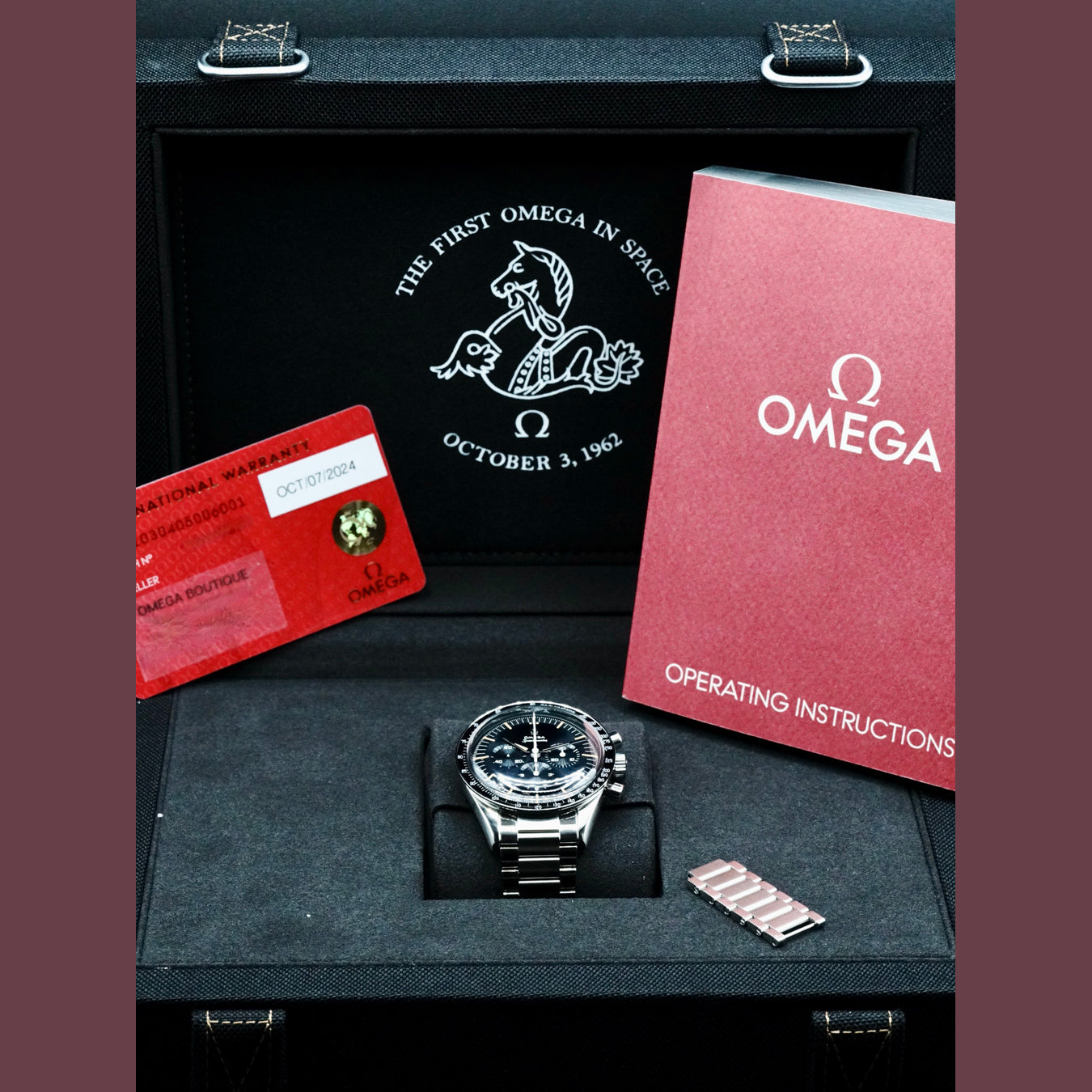 Omega 310.30.40.50.06.001 Speedmaster First OMEGA in Space on Bracelet