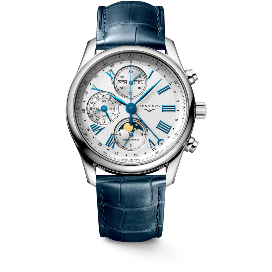 Longines L2.673.4.71.2 Master Collection 40mm Chrono Moonphase