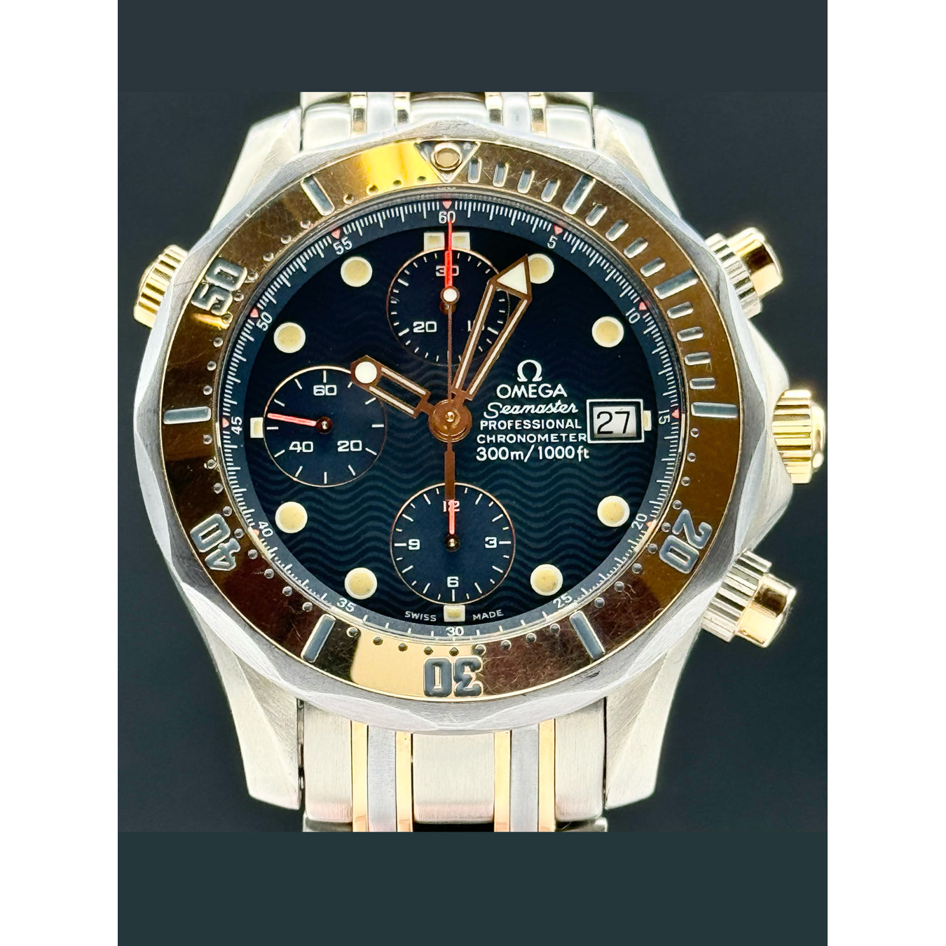 Omega 2296.80.00 Seamaster Two-Tone Titanium