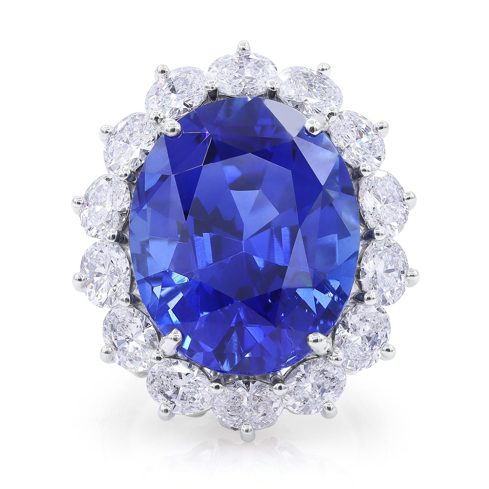 Oscar Heyman 26.44ct Sapphire Entourage Ring 303592